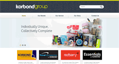 Desktop Screenshot of korbond.co.uk